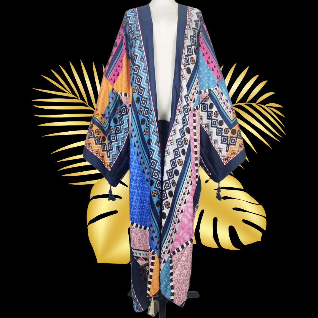 Bohemian Tassel Kimono Duster Collection