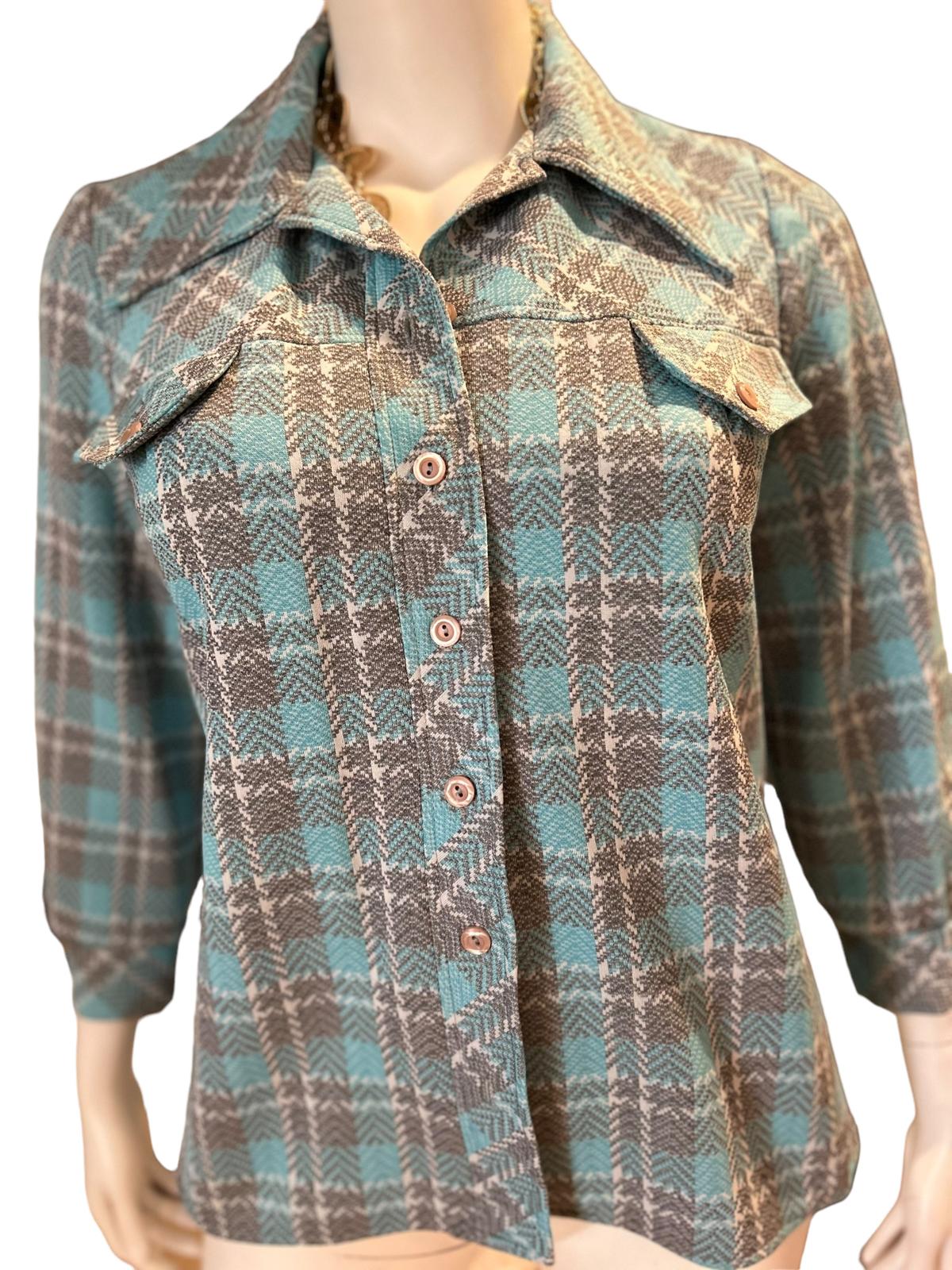 Vintage Plaid Jacket