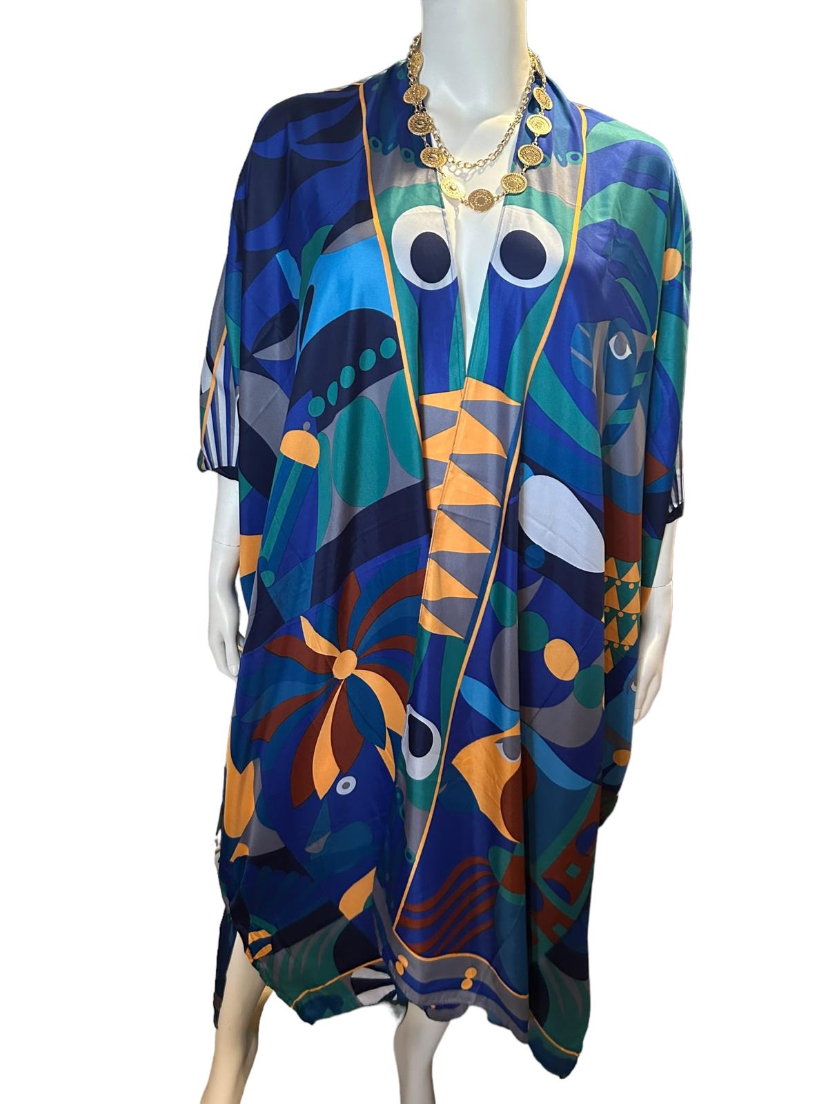 Bright Burst Kimono Duster Collection