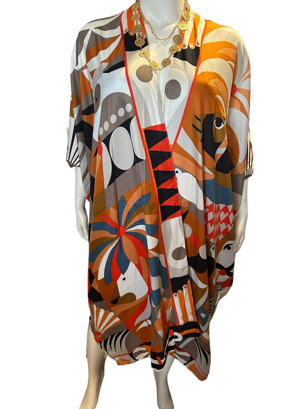 Bright Burst Kimono Duster Collection