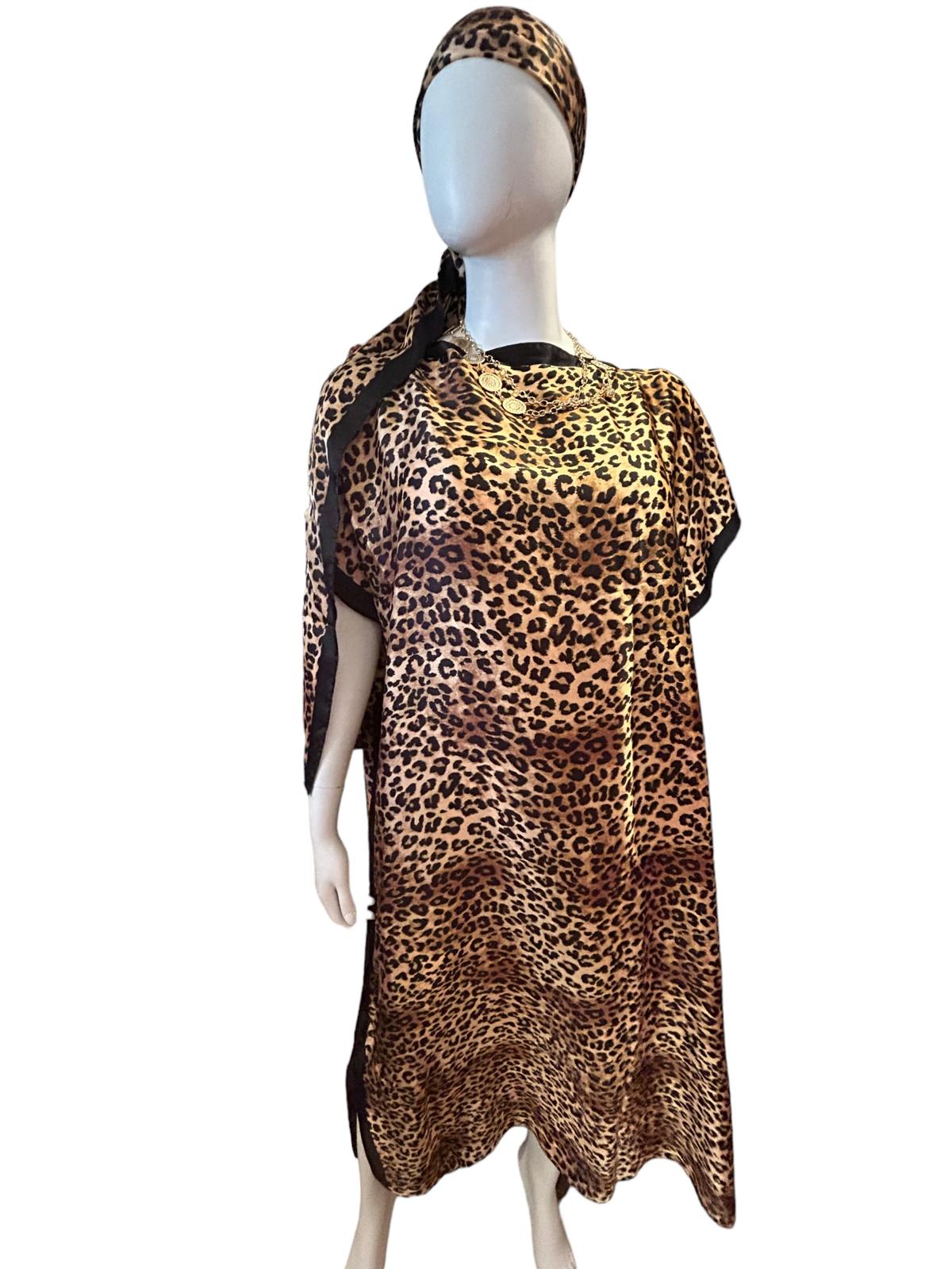 Animal Print Kaftan