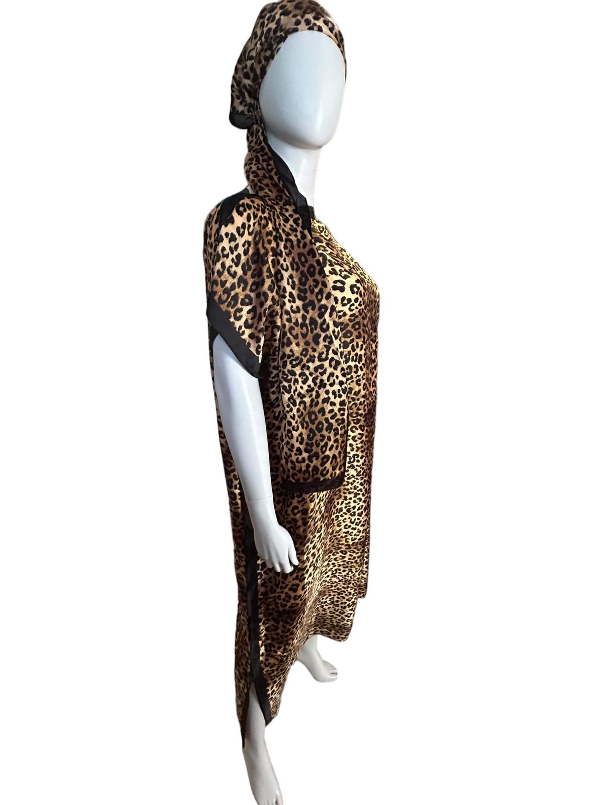 Animal Print Kaftan