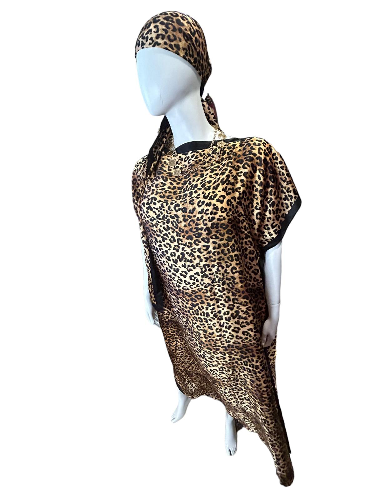 Animal Print Kaftan