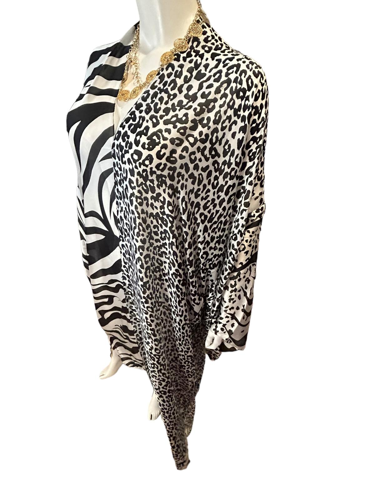 Animal Print Duster