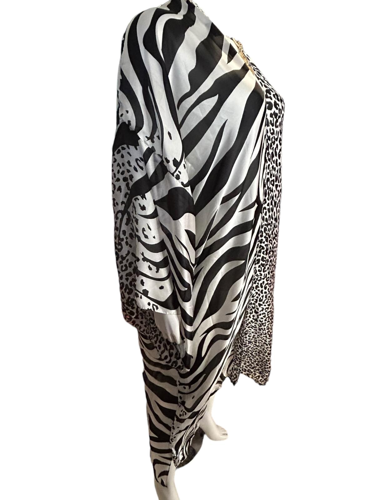 Animal Print Duster