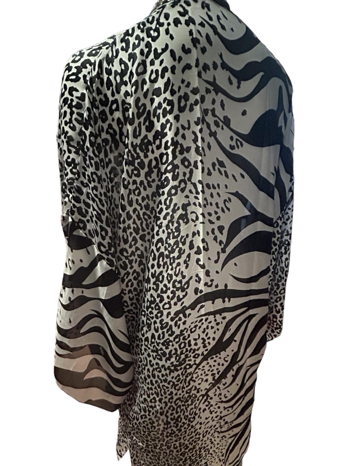 Animal Print Duster