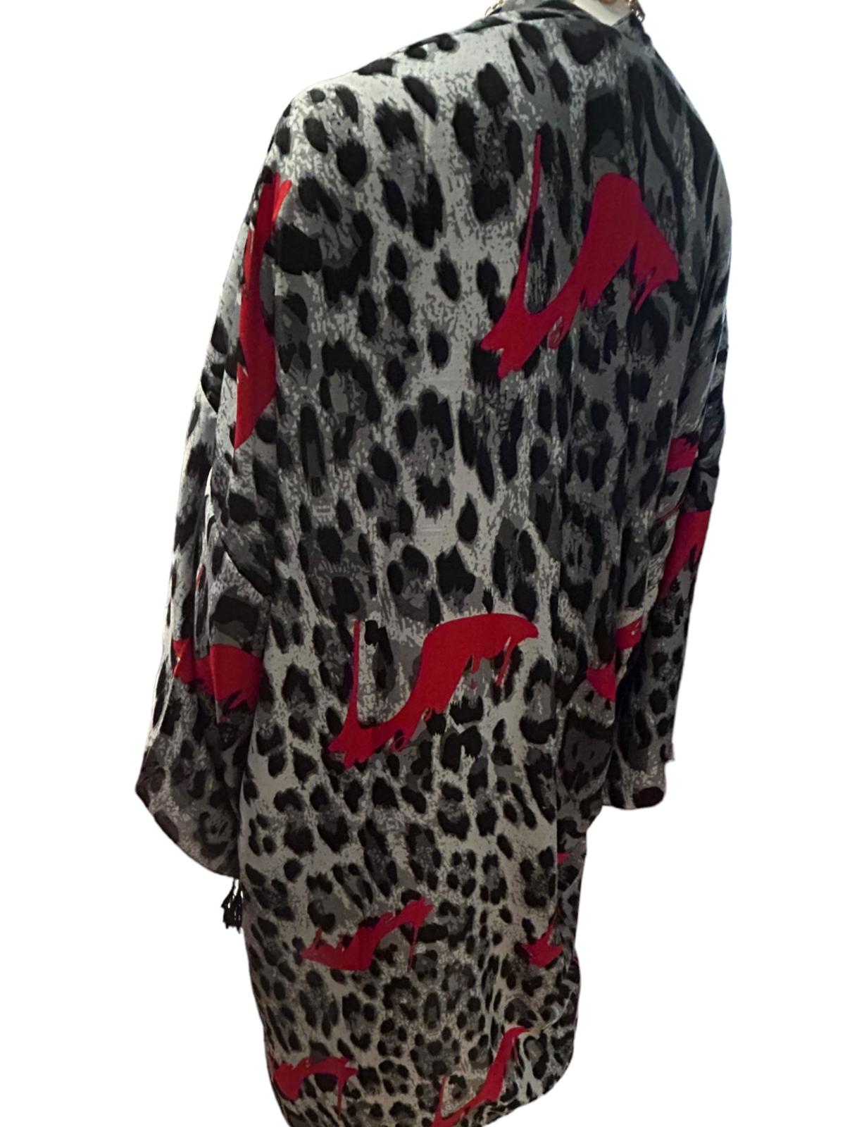 Animal Print Duster