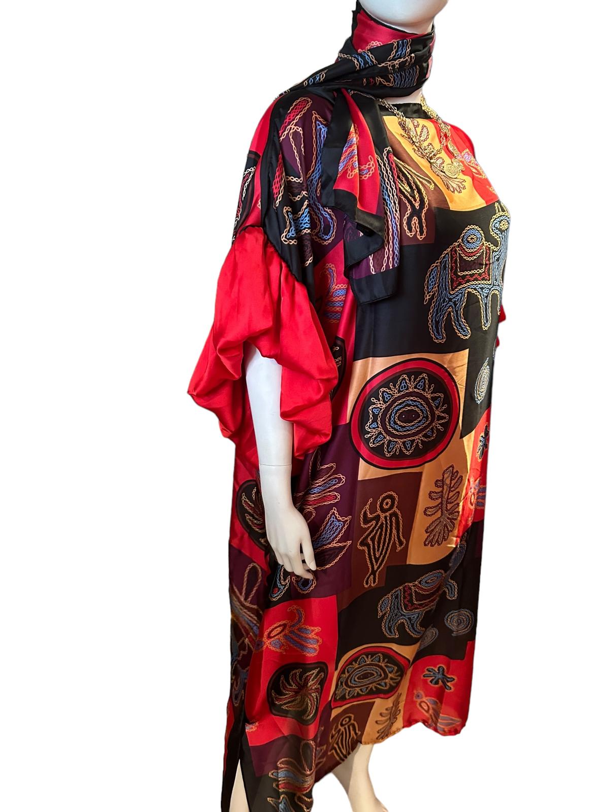 Puffy Sleeves Asian Style Duster