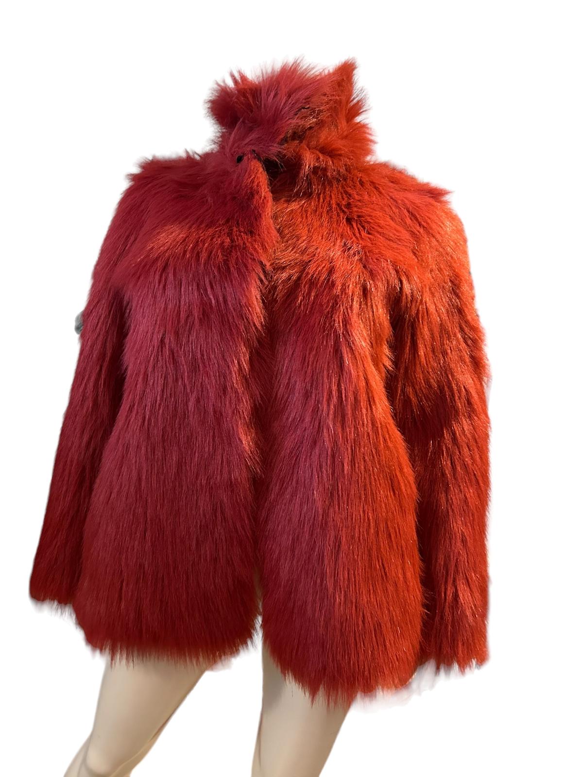 Faux Fur Coat (Made in Italy)!